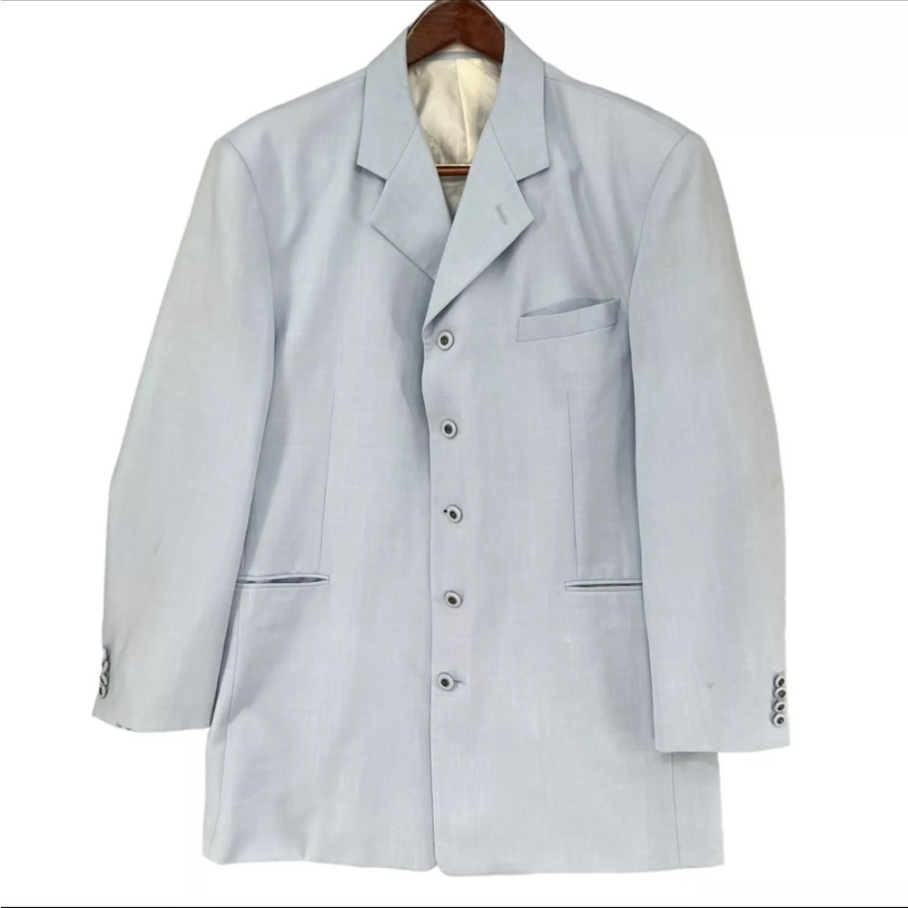 Stacy Adam’s 44L jacket light blue